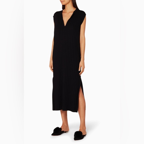 TOTEMEBlack Bahia Knitted Dress Size Large